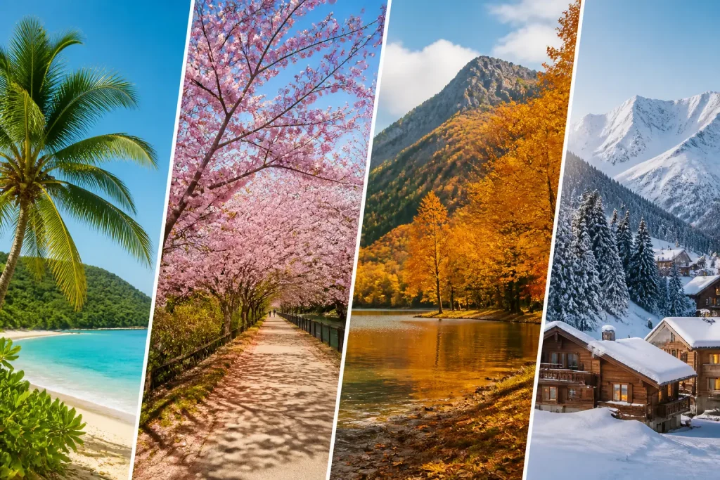 Voyager au rythme des saisons