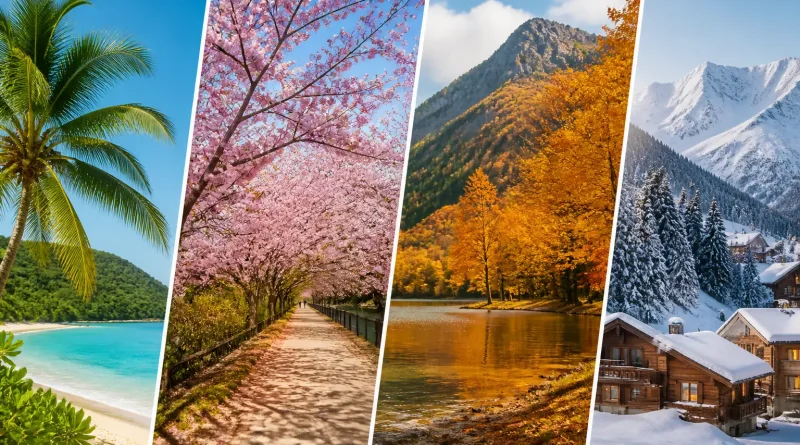 Voyager au rythme des saisons